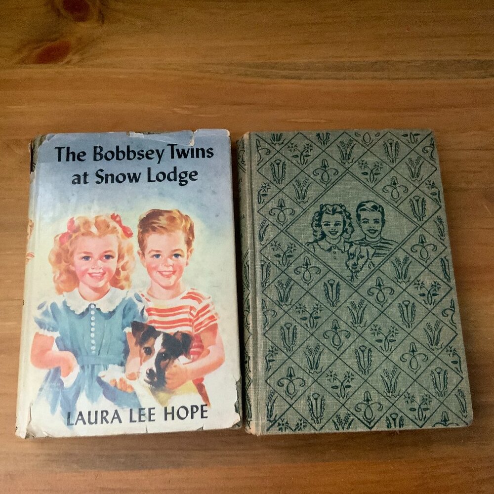 VINTAGE THE BOBBSEY TWINS BOOKS - SET OF 2 1941